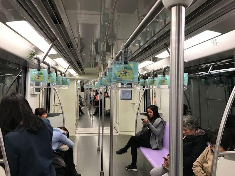 A typical Shanghai train